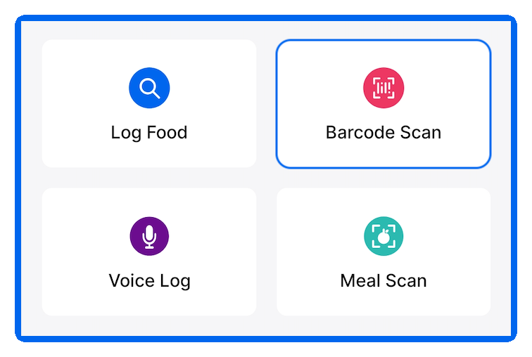 Android 端扫码确认界面:右上角对勾入账